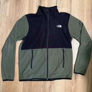 The North Face Black and Green Men's Jacket